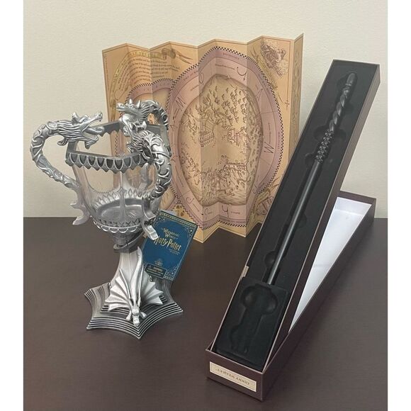 Welcome Wizards!!! Here’s your Triwizard Cup and Ginny Weasley Magic Wand!!! - Picture 1 of 1